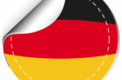 Sticker design for Germany flag Sticker design for Germany flag illustration